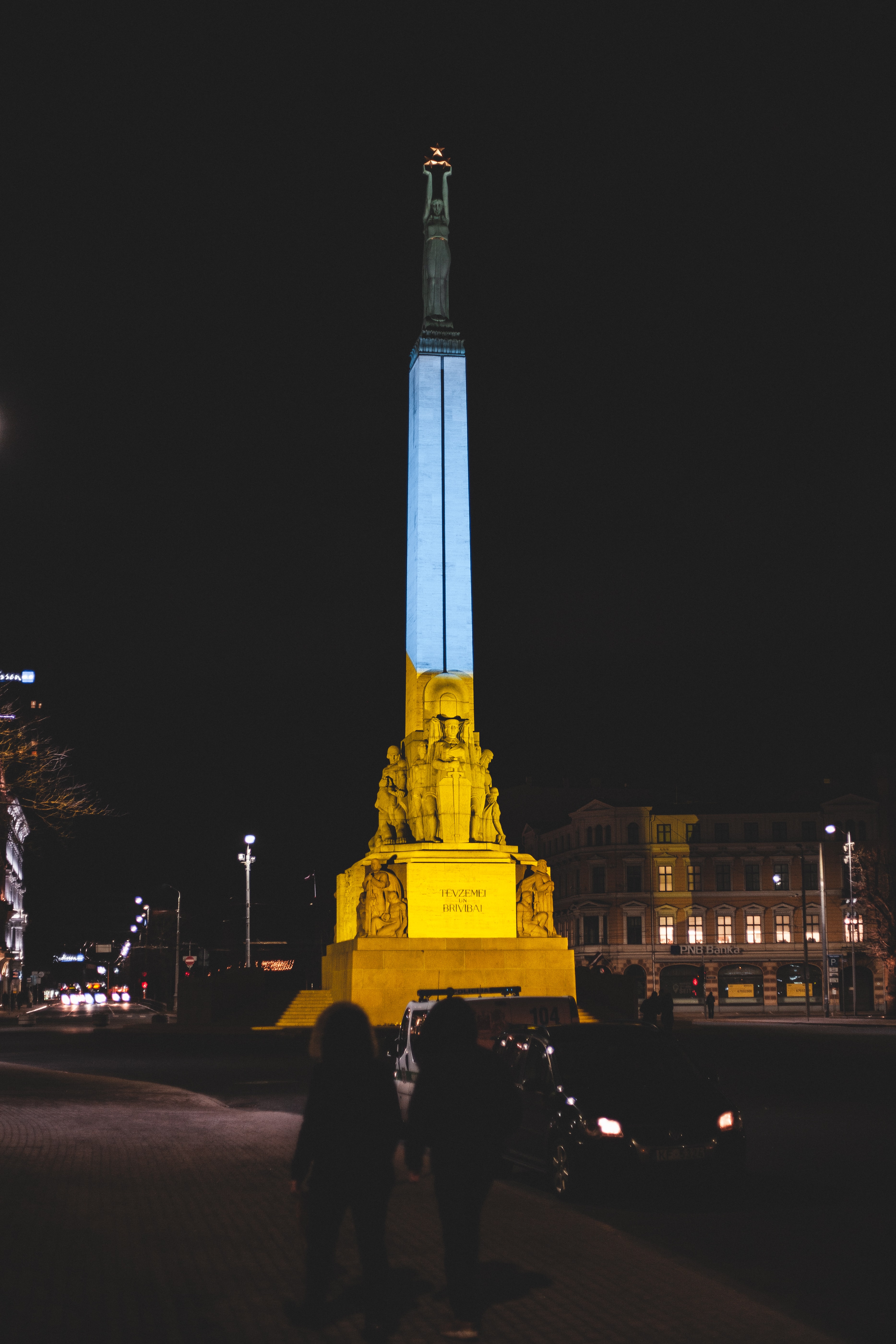 拉脫維亞里加自由紀念碑。（Photo by Kristaps Solims on Unsplash）